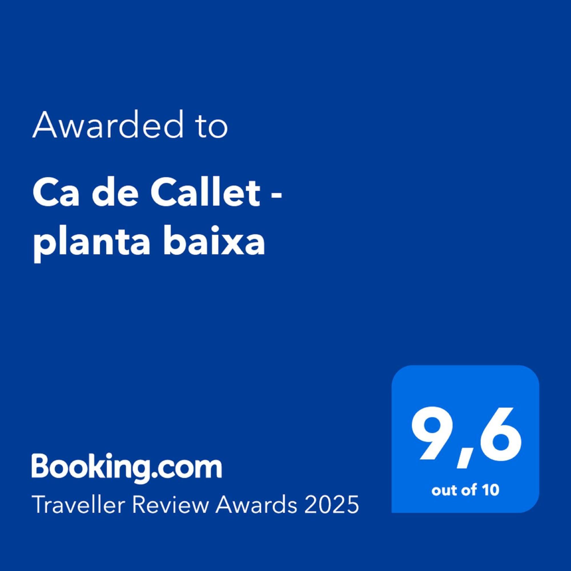 Ca De Callet - Planta Baixa Estación Esterno foto